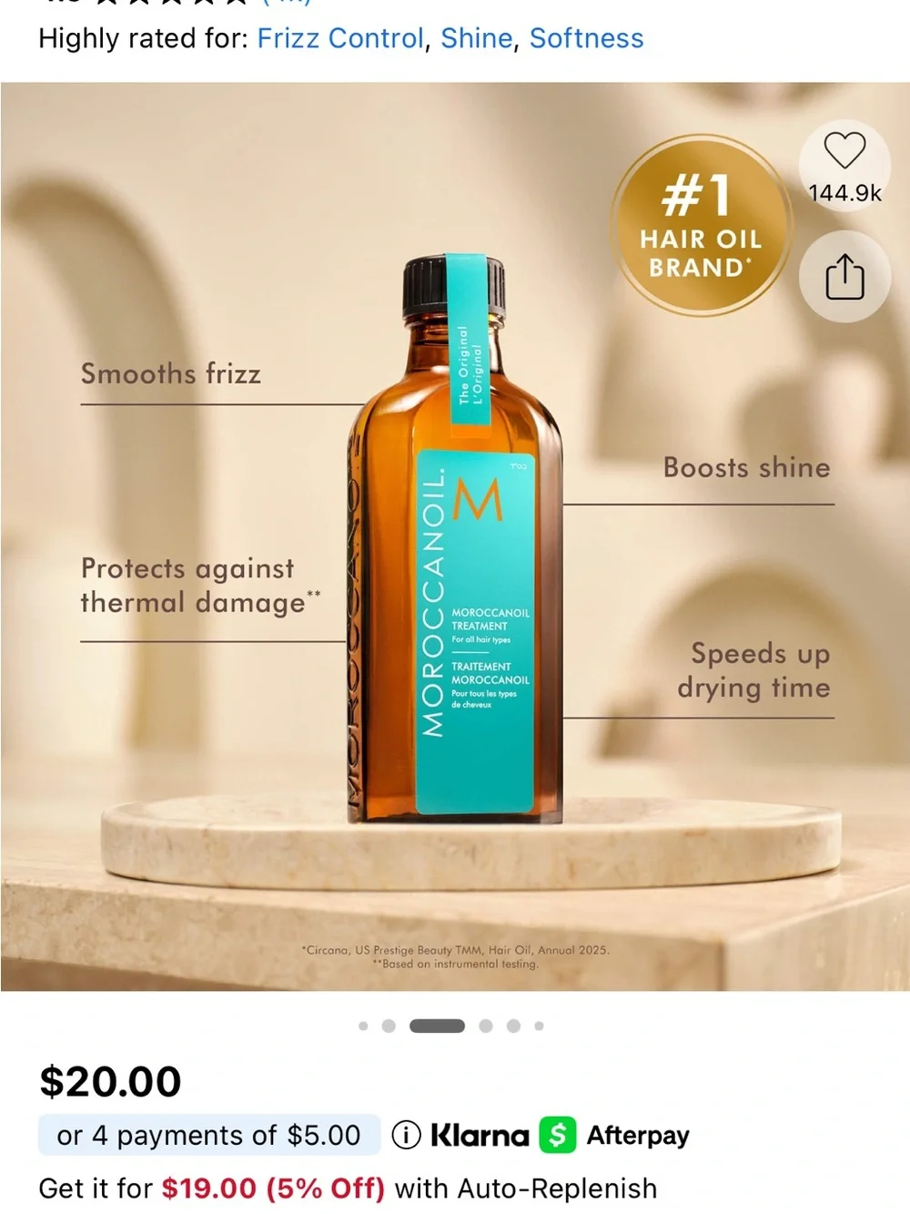 Moroccanoil professional hair